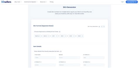 SKU Generator Tools How To Create SKUs 10 Free Tools