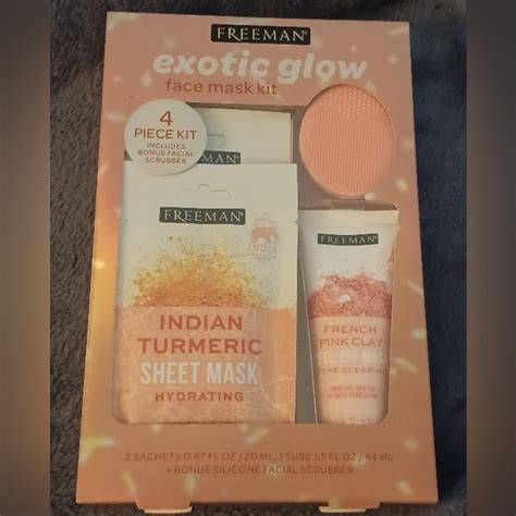 Freeman Skincare New Freeman Indian Tumeric Mask Set Poshmark