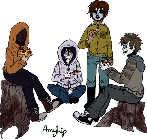 Marble Hornets Hoodini Assky And Tickle Toble By Salicey On Deviantart