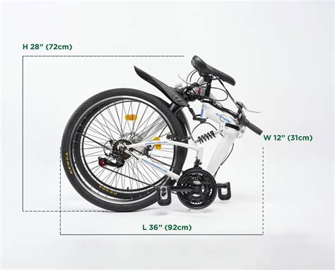 Ecosmo Folding Mountain Bike UK Edition 26SF02W