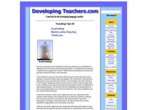 Scaffolding Lesson Plan For Higher Ed Lesson Planet