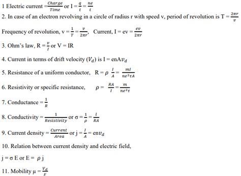 Class 12 Formula All Topic Pcm Subjectdownload Pdf Notification Details