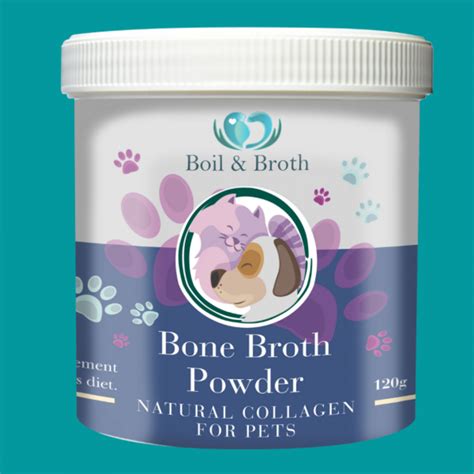 Boil Broth Bone Broth Powder For Pets Stefs Pet Pantry