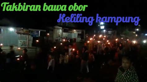 Takbir Keliling Dalam Rangka Menyambut Malam Idul Fitri Youtube