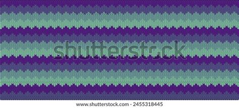 Knitting Pattern Tribal Embroidery Indigenous Weaving Stock Vector Royalty Free 2455318445