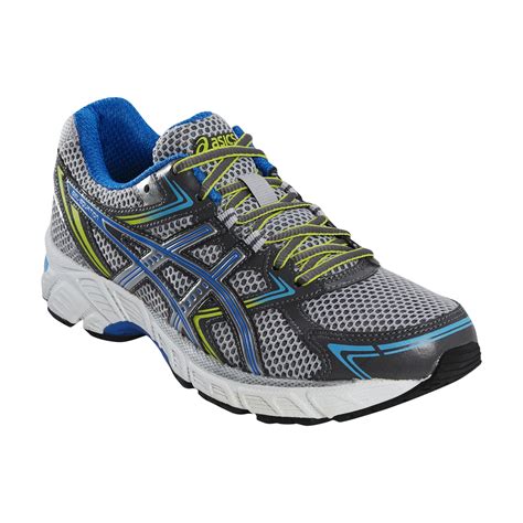 ASICS Women's GEL-Equation Running Athletic Shoe - Grey/Blue/Lime Green