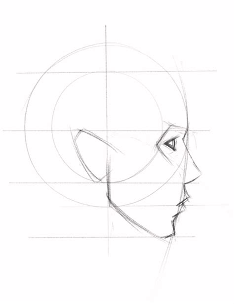 Side Profile Drawing Tutorial