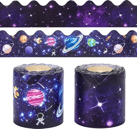 Amazon Feet Galaxy Bulletin Board Border Rolls Outer Space