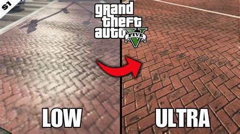 GTA V Graphic Comparison PC Normal LOW Vs Very High ULTRA HUGE