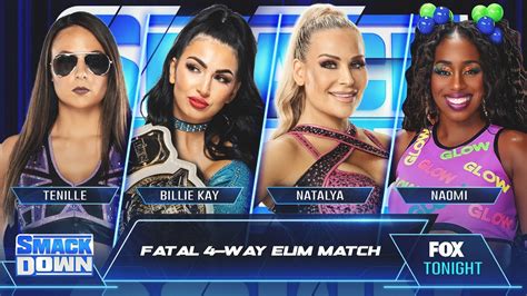 Wwe 2k22 Universe Smackdown Tenille Dashwood Vs Billie Kay Vs