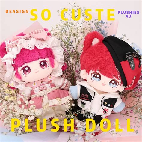 Oem Plush Maker Custom 10cm Kpop Plush Doll Custom Plush Toy Stuffed