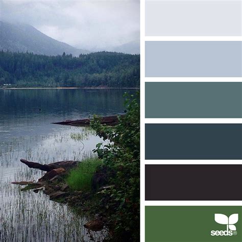 Nature Inspired Color Palettes Aka Design Seeds For Designers Crafters And Home Decorators