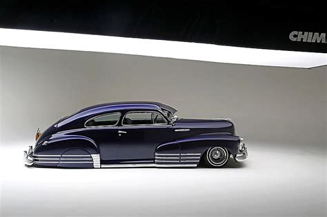 1947 Auto Automobile Car Chevrolet Custom Fleetline Lowrider Vehicle Hd Wallpaper