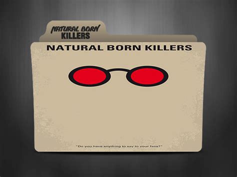 Natural Born Killers 1994 Folder Icon By Cocaaaine On Deviantart