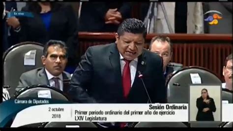 Intervenci N Desde Curul Del Dip Jaime Humberto P Rez