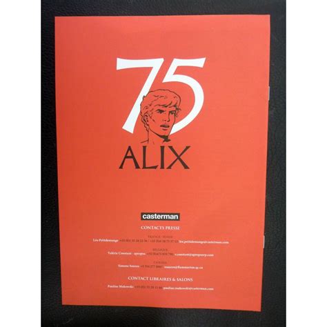 Martin Dossier De Presse Alix 75 Ans 2023