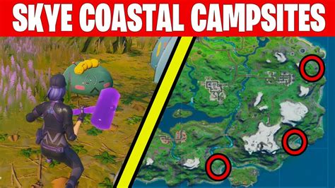 Visit Skyes Coastal Campsites In Fortnite All Locations Week 7 Challenges Youtube