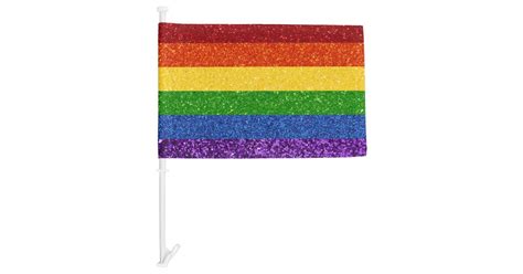 Lgbt Glitter Rainbow Pride Flag Zazzle