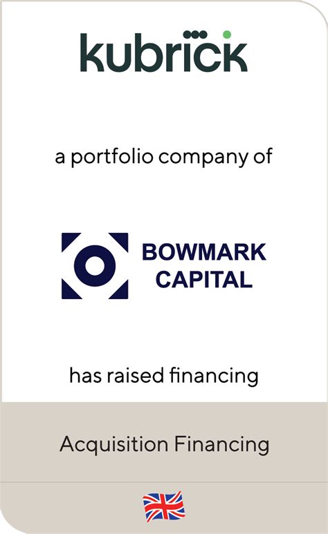 Kubrick Group A Portfolio Company Of Bowmark Capital Has Raised