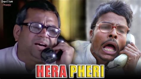 Hera Pheri Comedy Scenes Best Of Babu Bhaiya Mazak Mazak Me Youtube