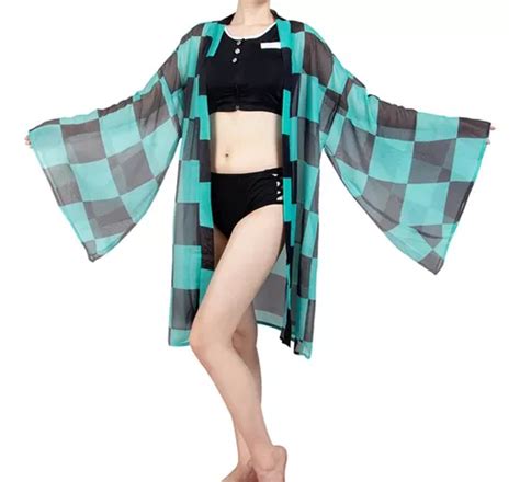 Traje De Baño Kochou Shinobu Bikini Disfraz De Demon Slayer Cuotas sin interés