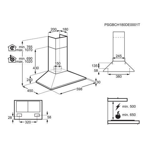 Aeg 3000 Series 60cm Chimney Cooker Hood Stainless Steel Buyitdirectie