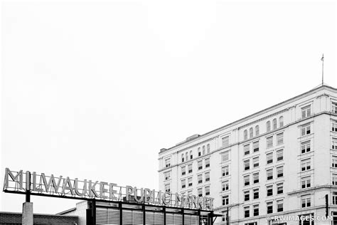 Framed Photo Print Of Milwaukee Public Market Historic Third Ward