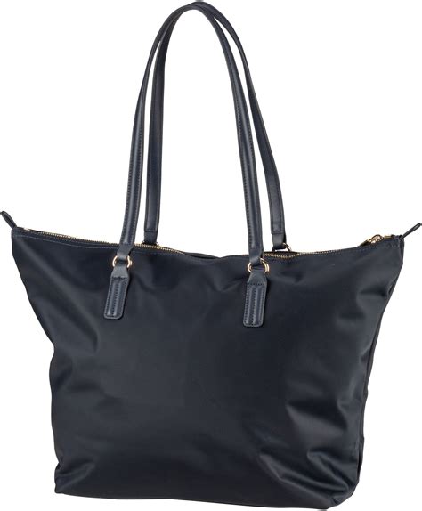 Tommy Hilfiger Poppy Flag Tote Black