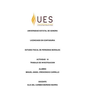 ACT 3 Estudio F Aaaaaaaaaa UNIVERSIDAD ESTATAL DE SONORA