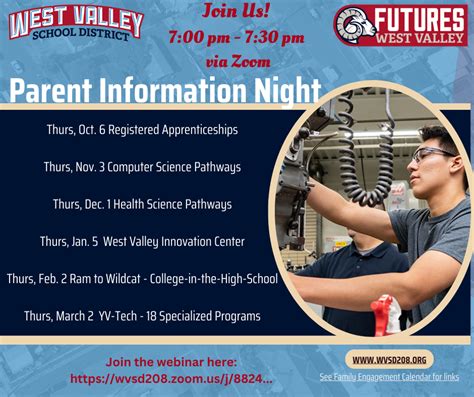 Join Us For Parent Information Night Ahtanum Valley Elementary School