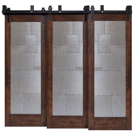 Steampunk Triple Bypass Barn Doors Rustica