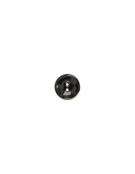 Acheter Bouton Coco Vernis 18mm Noir Sur La Piqueuse Dans Boutons En Coco