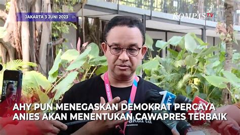 FULL Pernyataan AHY Usai Pertemuan Bersama Relawan Pendukung Anies