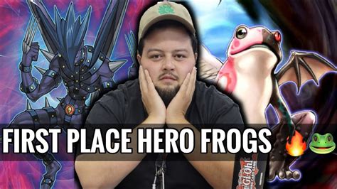 First Place Hero Frogs Deck Profile Anthony Puailoa Yu Gi Oh Edison