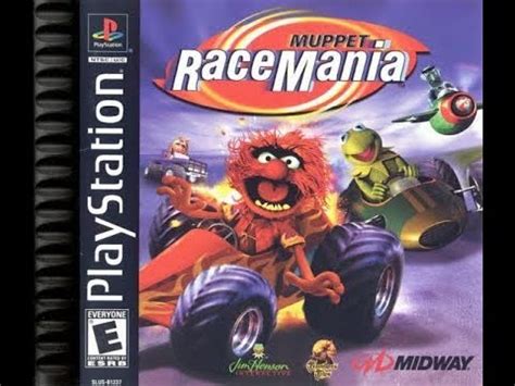 Muppet Racemania Race League A con Animal Leyendas de Ps1 Español