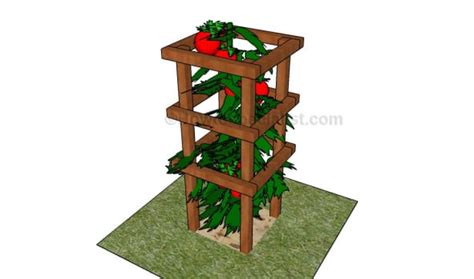 Tomato Cage Plans Howtospecialist How To Build Step By Step Diy Plans