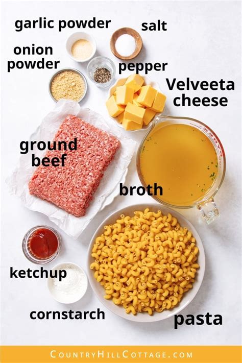 Velveeta Hamburger Helper