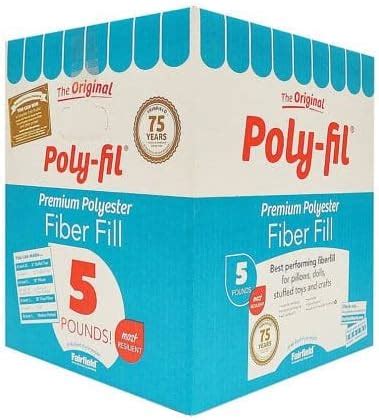 Amazon Lbs Original Poly Fil Premium Polyester Fiber Fill Box