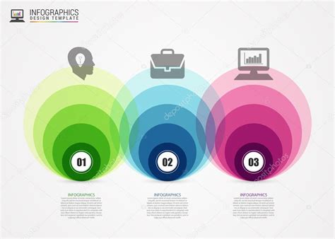 Infographic Cirkel Modern Designmall Vektor Vektor Av Ondrakulisek