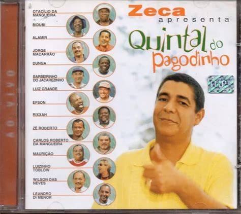 Cd Zeca Pagodinho Quintal Do Pagodinho Ao Vivo MercadoLivre