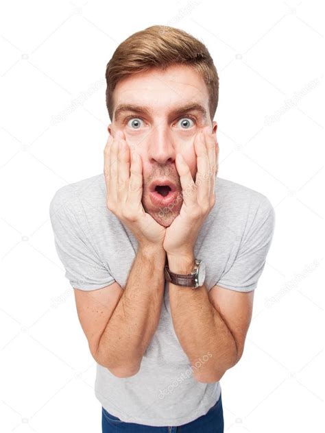 Surprised Blond Man Stock Photo By ©kues 71096345