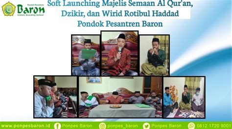 Grand Launching Majelis Semaan Al Qur An Wirid Dan Dzikir Rotibul