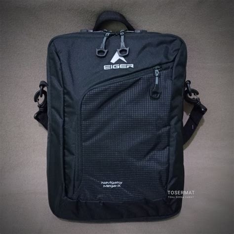 Jual Eiger 3 Logic Navigator Mega X Ori Tas Ransel Selempang Laptop