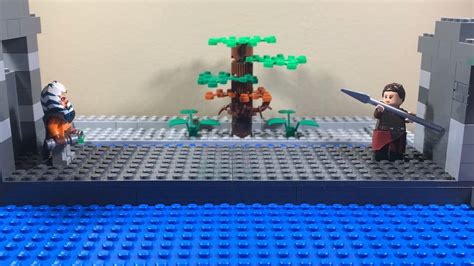 LEGO Star Wars The Mandalorian Ahsoka Vs Magistrate Morgan Elsbeth MOC