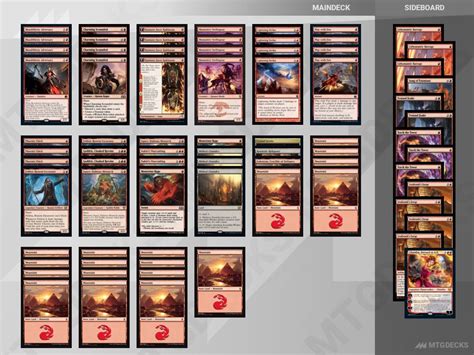 Arena Standard 赤単 Deck By Bullbom8 • Mtg Decks