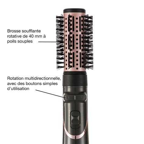 Brosse Soufflante Rotative Curl Straight Confidence Remington