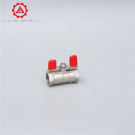 Npt Bspt Bsp Butterfly Handle Control Gas Ball Valve Gas Ball Valve