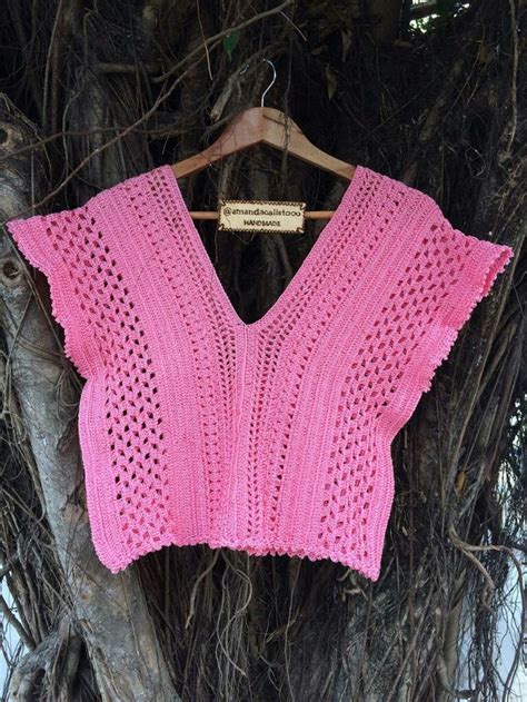 Pin by Thamiris on Blusas body e top de crochê Crochet tops free