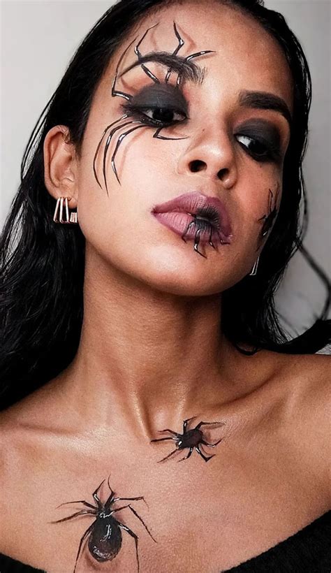 Spider Halloween Makeup