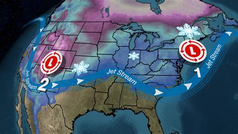 Two Winter Storms For Plains Interior Northeast Weather